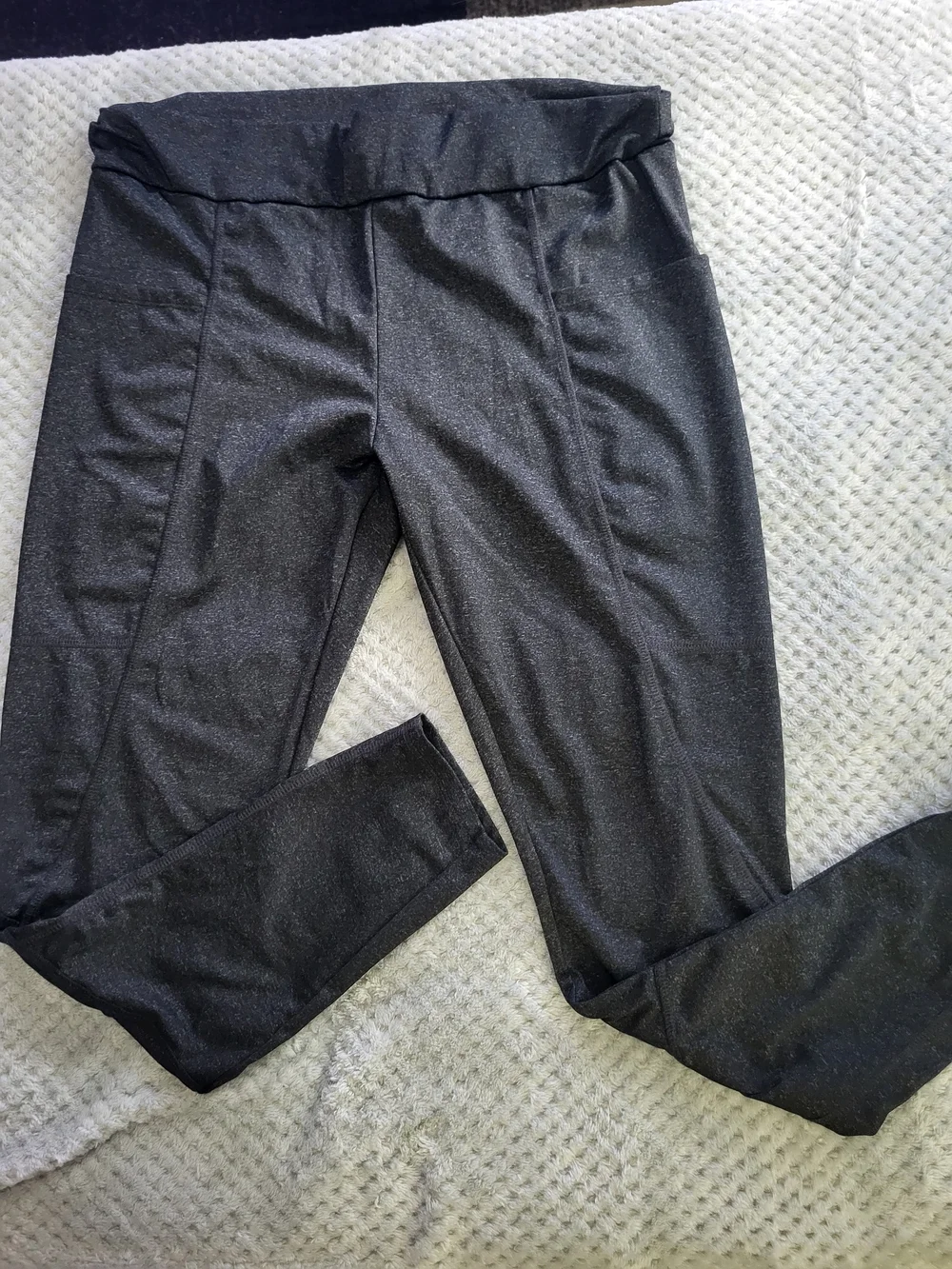 SHEIN‎ Dark Heathered Gray Leggings 2xl
